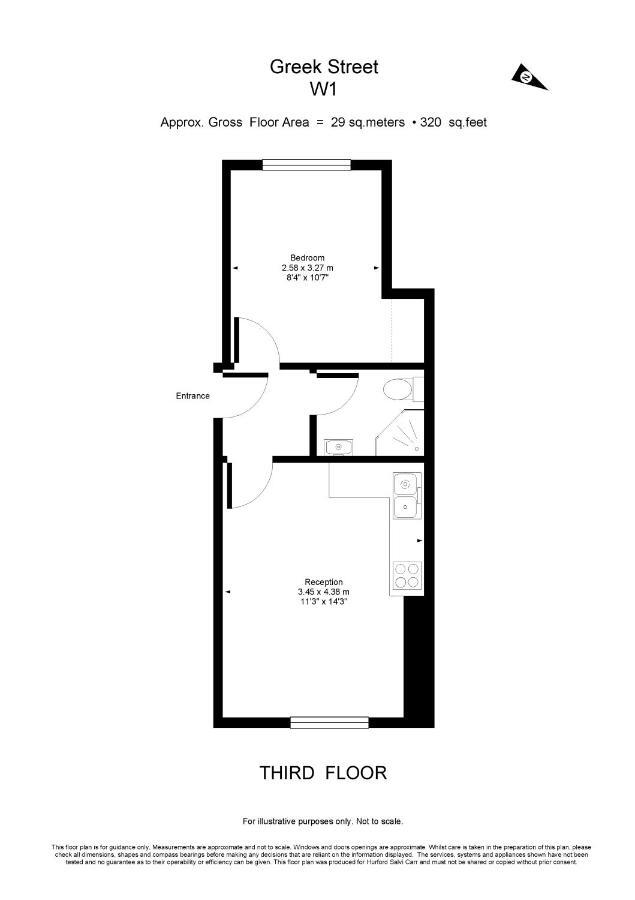 F6 Greek Street By City Living London Værelse billede